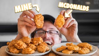 Making McDonalds Chicken McNuggets At Home  But Better [upl. by Shaver]