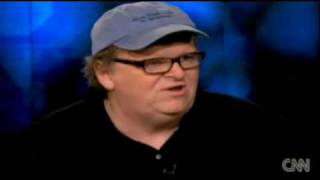 Michael Moore on CNNs Anderson Cooper 360 March 11 2010 [upl. by Ahsatsana]