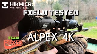 HIKMICRO Alpex 4k scope review and footage [upl. by Patsy]