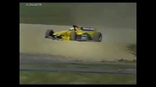 NEWW F1 Nürburgring 1997 Start und Crash RTL [upl. by Nnaesor]