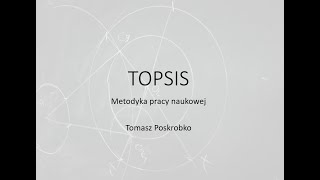 Metoda TOPSIS [upl. by Tamis33]