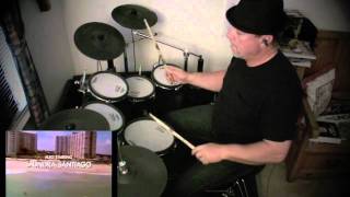 Miami Vice TV Show Theme Drum Cover [upl. by Nnawtna]