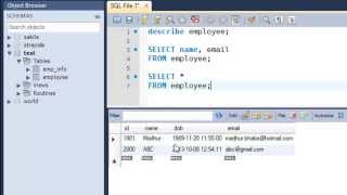 SQL Tutorial  14 The SELECT Query [upl. by Macilroy]