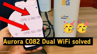 Aurora C082 superadmin  modified external antenna  5G WiFi fixed  super speed 4G Router C082 [upl. by Aneehsirk]