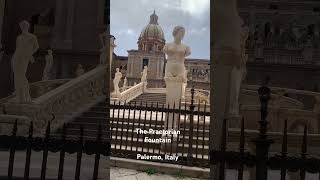 The Praetorian Fountain Palermo Italy [upl. by Anaimad]