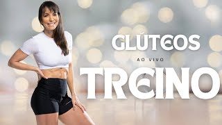 🔴Treino ao vivo para levantar bumbum gluteos em casa Carol Borba [upl. by Berwick181]