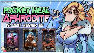 SMITE  RANKED APHRODITE POCKET HEAL THE BEST FENRIR EU  SEASON 10  Ft Kaizo [upl. by Latsyrcal]