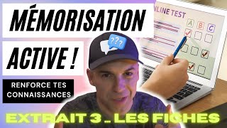 Comment utiliser la mémorisation active pour renforcer votre apprentissage extrait 3 👍📚🧠 [upl. by Nodearb157]