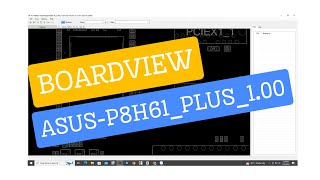 Boardview  Schematics Schematic Diagram  ASUS P8H61PLUS REV 100 Free Dowload [upl. by Kylander]