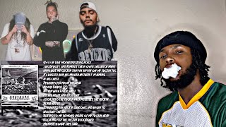 uicideboy x RAMIREZ  Sarcophagus LYRICS  REACTION [upl. by Nirret]