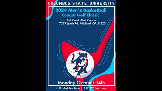 CSU Mens Basketball Cougar Golf Classic 2024 [upl. by Netniuq]