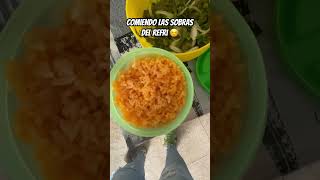 Comiendo las sobras del refri☺️undiaenmivida cocina mividadiaria comida viralvideo shortvideo [upl. by Jed582]