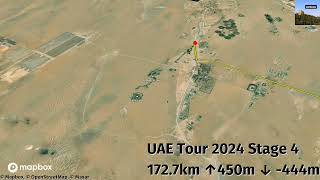 UAE Tour 2024 Stage 4  Men  Dubai to Dubai Harbour February 22 2024 [upl. by Nichols468]