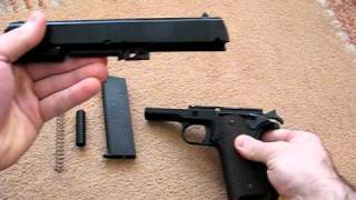 KWA M1911A1 Disassembly Airsoft [upl. by Ttevy]