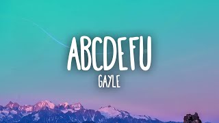 GAYLE  abcdefu [upl. by Harraf]