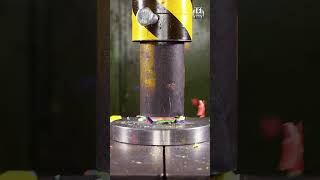 Hydraulic Press 100 Ton Vs 🔥 Which Hydraulic Press Video is your favorite Satisfying Shorts [upl. by Mathia]