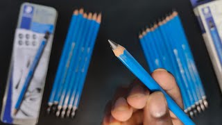 Must watch before buying  Staedtler Graphite Pencils  Unboxing amp Review  The Art Expedition [upl. by Soma]