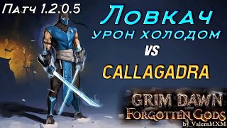 Патч 1205 ИМБА на дуалах ЛОВКАЧ vs Каллагадра Сет Корбы урон холодом Grim Dawn [upl. by Rimaj]