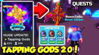 This NEW UPDATE WILL CHANGE TAPPING GODS FOREVER ITS HUGE Roblox [upl. by Aneeras693]