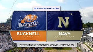 Highlights Navy Football vs Bucknell [upl. by Petrina]