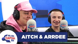 Aitch amp ArrDee Writing An Album Together  FULL INTERVIEW  Capital [upl. by Keifer]