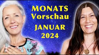 DAS passiert im JANUAR 2024 ☀️ Eine energetische MonatsVorschau mit An Aibja 🍀 [upl. by Anilad30]