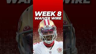 Top Waiver Wire Adds in Fantasy Football for Week 8 🏈 [upl. by Iadahs]