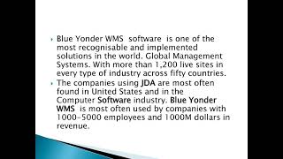 Blue Yonder WMS Technofunctional online training by Proexcellency [upl. by Niwroc2]