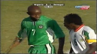 Nigeria vs Senegal Mali 2002 AFCON SemiFinal  Extended Highlights [upl. by Ainar]