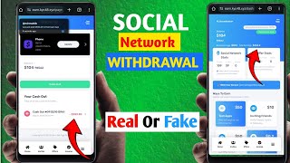 Social Network Stats Withdrawal problem  Social Network Stats se Withdrawal kaise kre [upl. by Aihsilef]