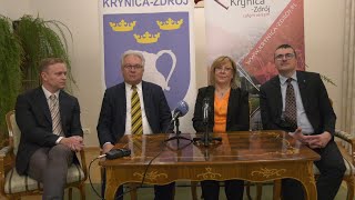 Konferencja prasowa przed 57 Festiwalem im Jana Kiepury w KrynicyZdroju [upl. by Nnylatsirk779]