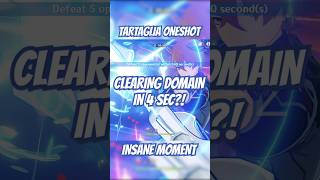 Childes INSANE OneShot Domain Clear ⚡  Genshin Impact Speedrun Shorts [upl. by Ylrebmi954]