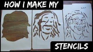 How I Make My Stencils [upl. by Calabresi]