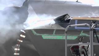 Navy’s nextgeneration stealth fighter F35 lets rip with Gatling gun [upl. by Nnaycart763]