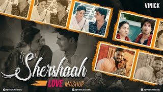 Shershaah Love Mashup  Vinick  Shershaah All Songs  Maan Meri Jaan  Kesariya Bollywood Lofi [upl. by Sucul961]