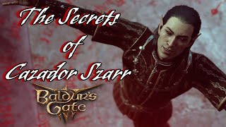 The Secrets of Vampire Lord Cazador Szarr  Baldurs Gate 3 [upl. by Aserej]