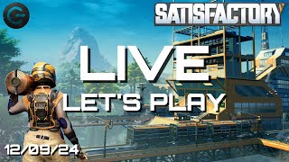 Les premières lignes de prod  Live du 120924  Lets Play Satisfactory FR [upl. by Valeta473]