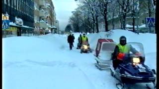 Århundradets snöstorm  Minnen amp bilder från dagarna som skakade Gävle 1998 [upl. by Tay]