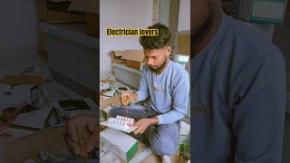 ▶️electrician house wiring and switch board insulation work electricion electrical shorts work [upl. by Pasahow119]