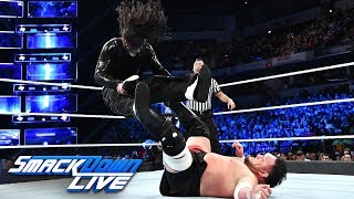 Jeff Hardy vs Samoa Joe  WWE World Cup Qualifying Match SmackDown LIVE Oct 9 2018 [upl. by Lolande451]