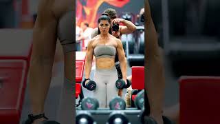 Female Bodybuilder Workout Motivation motivation shorts [upl. by Silevi]