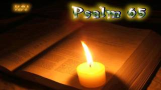 19 Psalm 65  Holy Bible KJV [upl. by Acinonrev452]