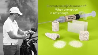 BiomaterialsStraumann  When one option is not enough [upl. by Dominga]