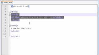 XHTML and CSS Tutorial  3  body and headers [upl. by Annaujat259]