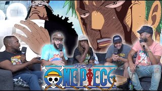 ZORO quotNOTHING HAPPENEDquot One Piece Ep 376377 REACTION [upl. by Nmutua741]