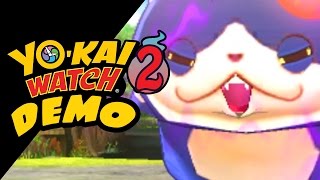 DEMO YOKAI WATCH 2  UN GROS CHATS BIEN GONFLÉ [upl. by Adok]