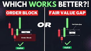 Order Block Entry VS Fair Value Gap Entry [upl. by Iolanthe]