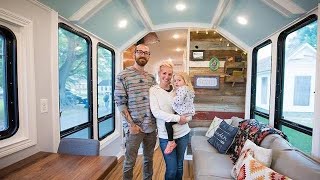 Transforming School Buses into Mobile Tiny Home [upl. by Deloria]