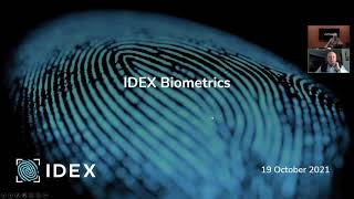 Oppdatering fra ledelsen i IDEX Biometrics [upl. by Evonne]