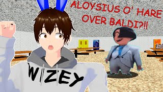 ALOYSIUS O HARE REPLACED BALDI  Baldis Basics Plus Mod [upl. by Blaze880]